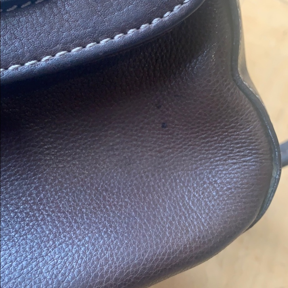 FOSSIL Brown Leather Shoulder Purse - Picture 14 of 14